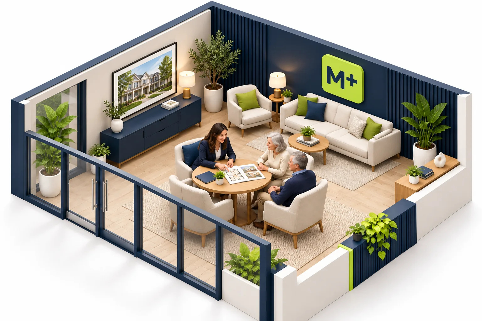 M+ Senior Living business world.