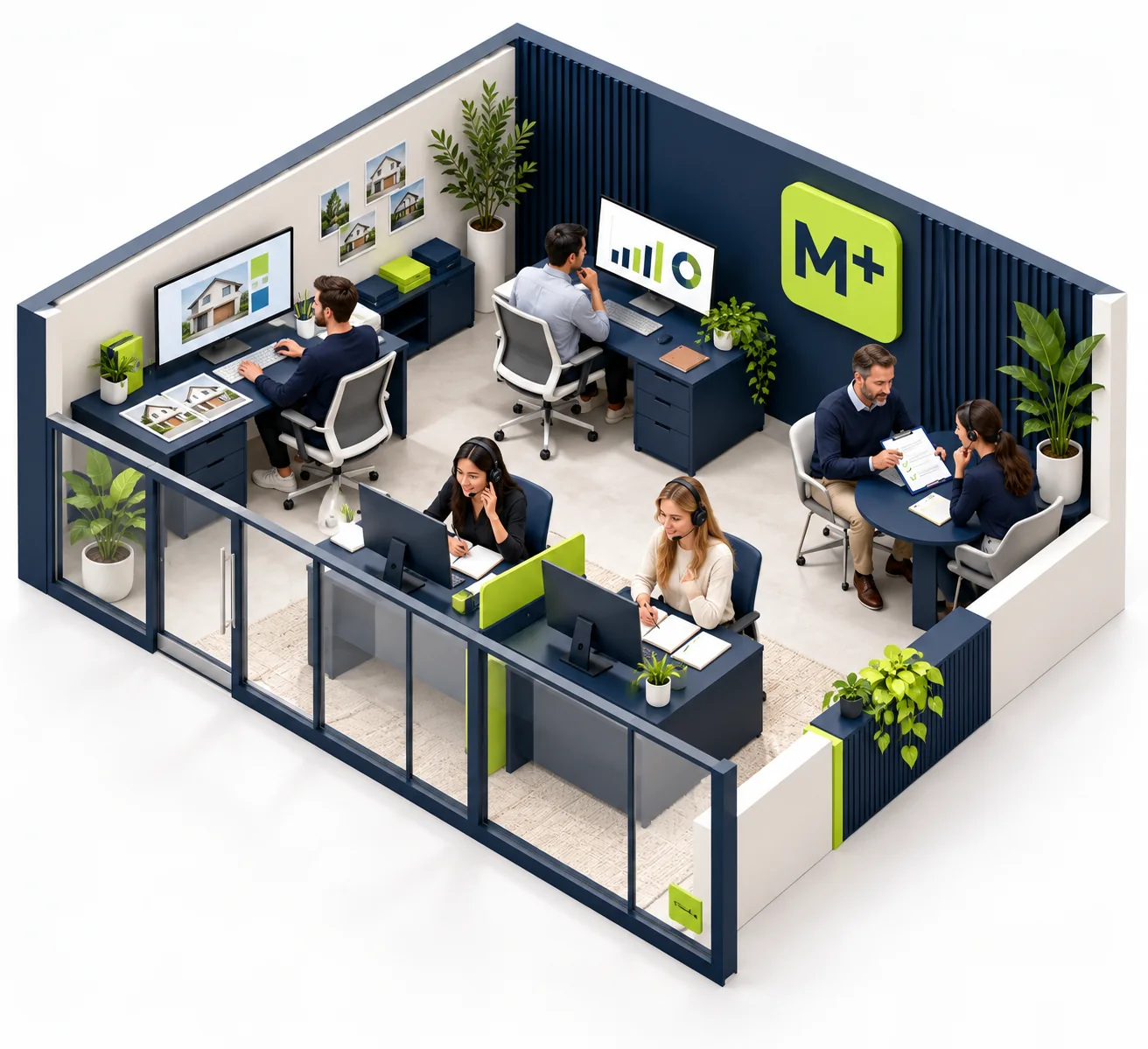 More team operating campaigns, creative, optimization and lead delivery.
